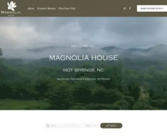 Magnoliahousehotsprings.com(Magnolia House Properties) Screenshot