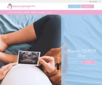 Magnoliaobgynclinic.com(Magnolia OB/GYN Clinic) Screenshot