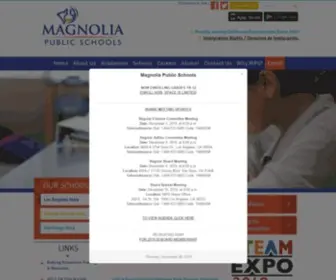 Magnoliapublicschools.org(Magnolia Public Schools) Screenshot