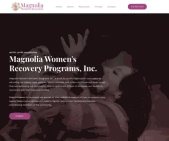 Magnoliarecovery.org(Magnolia Recovery) Screenshot