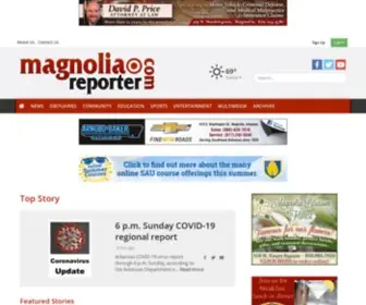 Magnoliareporter.com(South Arkansas Proud) Screenshot