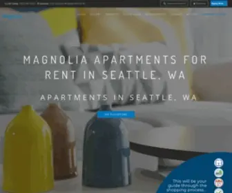 Magnoliaseattleapts.com(Magnolia) Screenshot