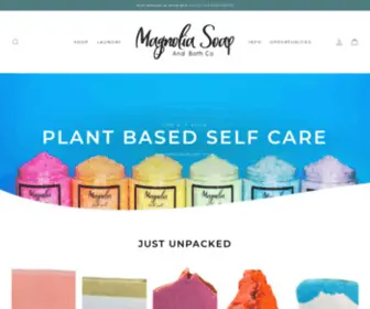 Magnoliasoapandbath.com(Magnolia Soap and Bath Company) Screenshot