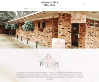 Magnoliaspaandwellness.com(Spa) Screenshot