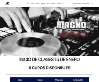 Magnomixvj.com(Magno Mix) Screenshot