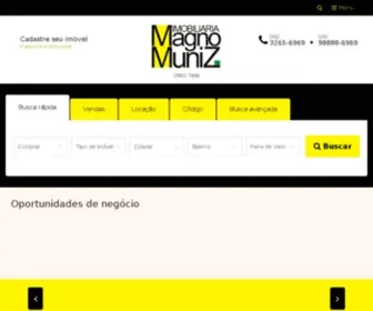 Magnomuniz.com.br(Imobiliária) Screenshot