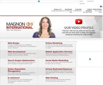 Magnoninternational.com(Magnon International) Screenshot