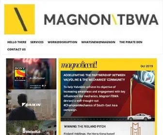 Magnontbwa.com(Web Design Company Delhi) Screenshot