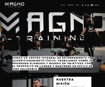 Magnotraining.com(MAGNO Training) Screenshot