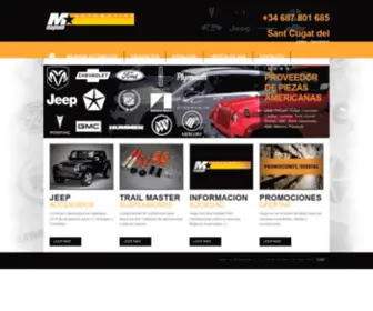 Magnum-Automotive.com(Magnum Automotive Recambios Jeep y vehiculos americanos) Screenshot