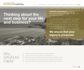 Magnumcp.com(Associés Magnum Capital Partners) Screenshot