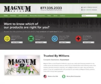Magnumdetox.com(Magnum Detox) Screenshot