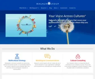 MagnumGroupinc.com(Magnum Group) Screenshot