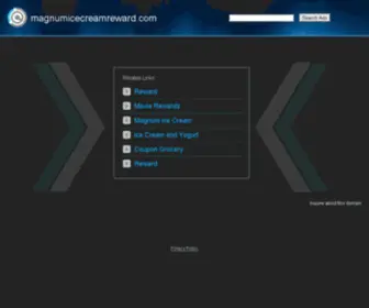 Magnumicecreamreward.com(Magnum) Screenshot