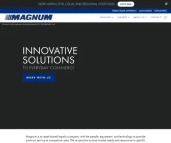 Magnumlog.com(Innovation With Value) Screenshot