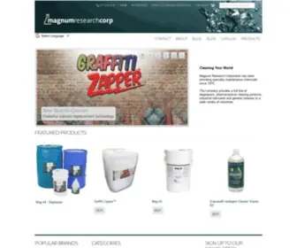 Magnumresearchcorp.com(Magnum Research Corporation) Screenshot