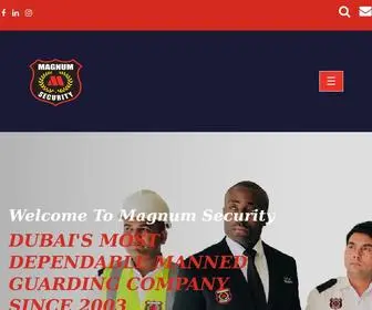 Magnumsecurity.ae(Security Company in Dubai) Screenshot