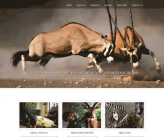 Magnumtaxidermy.com(Magnum Taxidermy) Screenshot