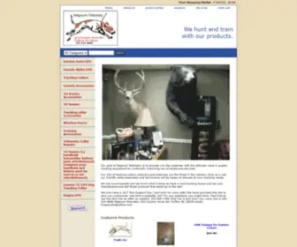Magnumtelemetry.com(Tracking collars receiver antenna telemetry) Screenshot