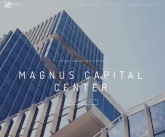 Magnuscapitalcenter.com(MAGNUS CAPITAL CENTER) Screenshot