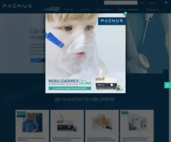 Magnus.com.ar(Magnus Medical Innovation) Screenshot