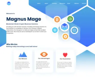 Magnusmage.com(Magnus Mage) Screenshot