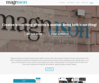 Magnusondesign.com(Magnuson Design) Screenshot