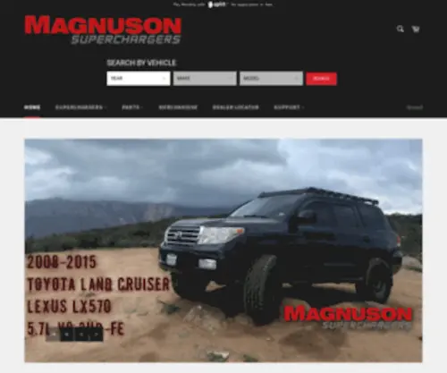 Magnusonproducts.com(Magnuson Products) Screenshot