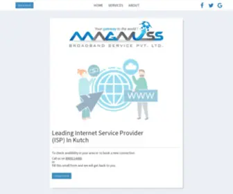 Magnuss.in(Magnuss Broadband Service Private Limited) Screenshot