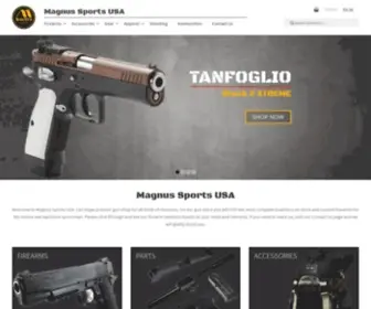 Magnussportsusa.com(Magnus Sports) Screenshot