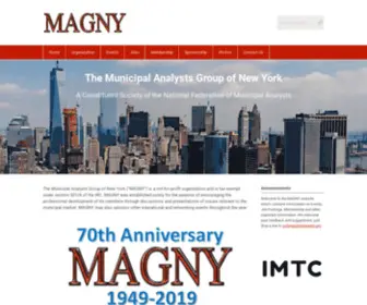 Magny.org(Home: MAGNY) Screenshot