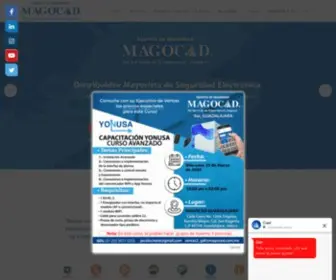 Magocad.com.mx(Equipos de Seguridad MAGOCAD) Screenshot