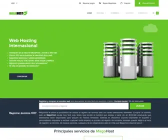 Magohost.com(Web Hosting y dominio) Screenshot