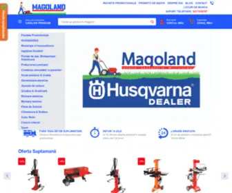 Magoland.ro(Magoland utilaje pentru gradina si agricultura) Screenshot
