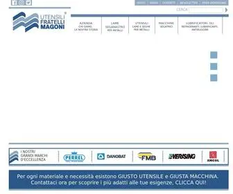 Magonispa.it(Utensili Fratelli Magoni) Screenshot