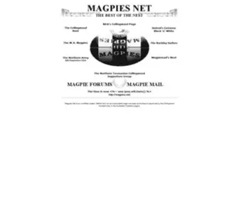Magpies.net(Magpies Net) Screenshot