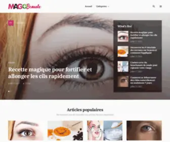 Magplusbeaute.net(MagPlusBeaute) Screenshot