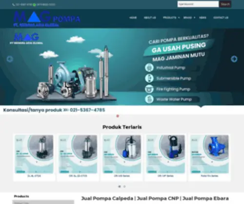 Magpompa.com(Jual Pompa Ebara) Screenshot