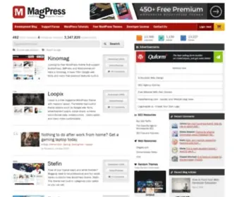 Magpress.com(Magazine WordPress Themes) Screenshot