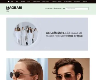 Magrabi.com(Leading Eyewear Fashion Retail Chain) Screenshot