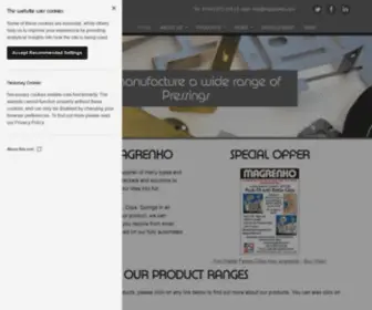 Magrenko.com(UK Manufacturers of Springs) Screenshot