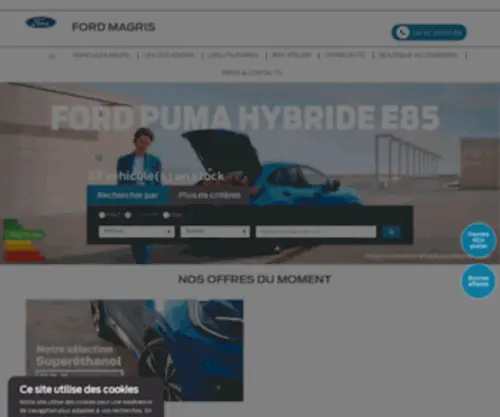 Magris.net(Ford Magris) Screenshot