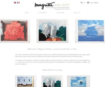 Magrittegallery.com(Magritte Gallery) Screenshot