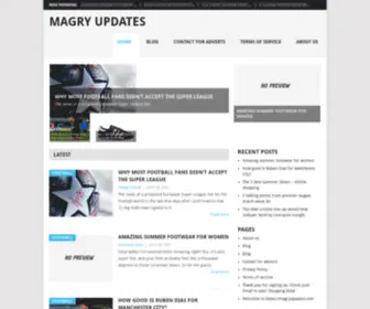 Magryupdates.com(Magry Updates) Screenshot