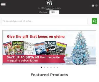 Mags4Gifts.co.nz(Magazine And Newspaper Subscriptions) Screenshot