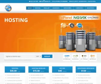 Magsac.pe(Hosting, Hosting Reseller, VPS, Servidores Dedicados, Alojamiento Web para su empresa) Screenshot