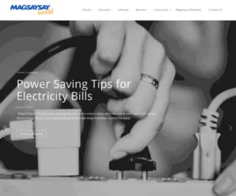 MagsaysayWorld.com(MagsaysayWorld) Screenshot