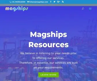 Magships.com(Magships Resources) Screenshot