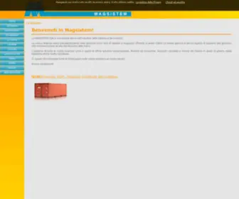 Magsistem.com(Magsistem S.p.A) Screenshot