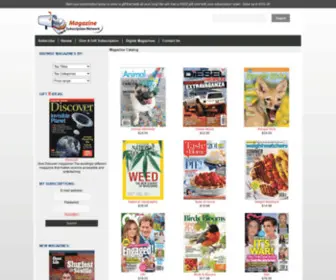 Magsn.com(Magazine subscription) Screenshot